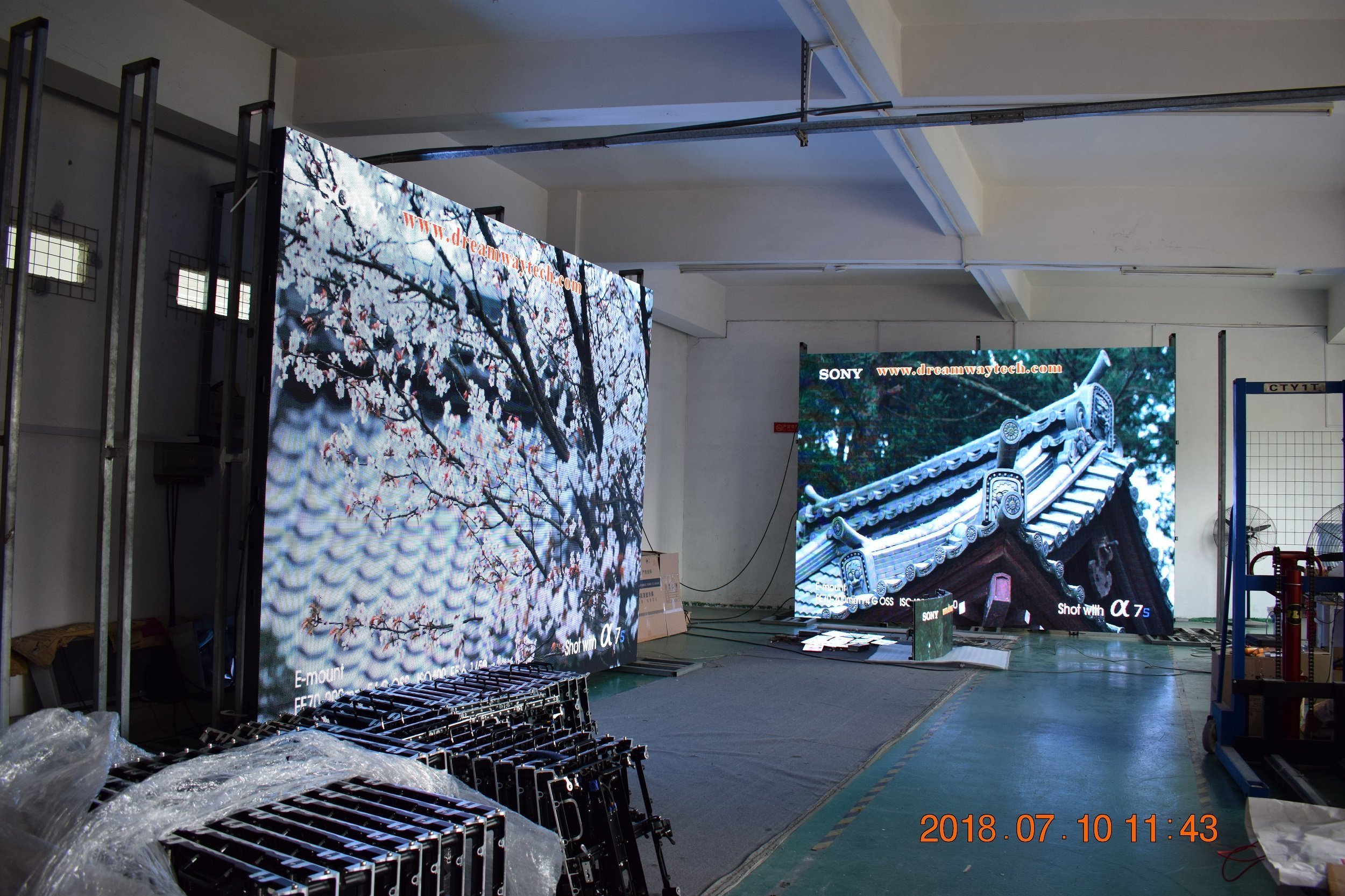 LED Screen for Church with 5mm Pixel Pitch in Nigeria Dreamway