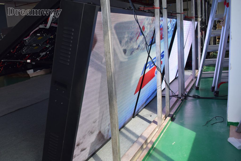 Outdoor Programmable LED Sign Double Sided in Canada Dreamway Outdoor & Indoor LED Display